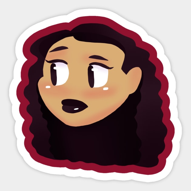 Maria Reynolds Sticker by NiroKnaan